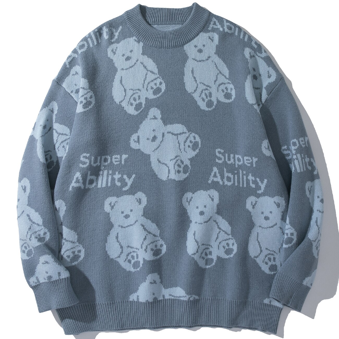 LACIBLE Cotton Pullover Sweater Men 2021      μ Ʈ   ϶ Streetwear  ž